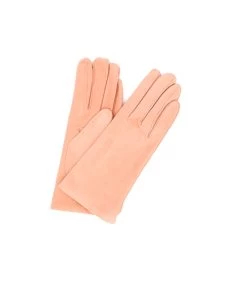 1019 Classic Suede Gloves CashmereLined Pink