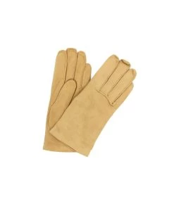 1019 Classic Suede Gloves CashmereLined Cookie