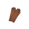 1151 Kid Leather Cashmere Lined Quilted On Top Cognac -Sermoneta Gloves Sales 1151 kid leather cashmere lined wrist length quilted on top 1151 18