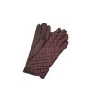 1151 Kid Leather Cashmere Lined Quilted On Top Bordeaux -Sermoneta Gloves Sales 1151 kid leather cashmere lined wrist length quilted on top 1151 31