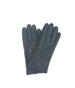 1298 Peccary Leather Unlined Black