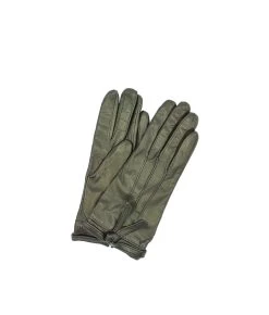 1674 Kid Leather Cashmere Lined Wrist Length Black