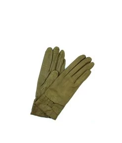 1749 Kid Leather Cashmere LinedWrist Length Mud