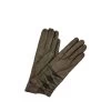 1751 Kid Leather Gloves Cashmere Lined 3 Bow D.Brown -Sermoneta Gloves Sales 1751 kid leather gloves cashmere lined suede under the bows on wrist sermoneta gloves 1751 12