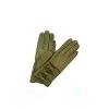 1751 Kid Leather Gloves Cashmere Lined 3 Bow D. Taupe -Sermoneta Gloves Sales 1751 kid leather gloves cashmere lined suede under the bows on wrist sermoneta gloves 1751 99