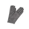 1011 Classic Kid Leather Gloves Cashmere Lined Dark Grey -Sermoneta Gloves Sales classic kid leather gloves cashmere lined sermoneta gloves 304 2bt 27