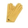 1294 Classic Kid Leather Man Gloves Cashmere Lined Cookie