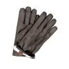 1296 Classic Kid Leather Gloves Rabbit Fur Lined Black -Sermoneta Gloves Sales classic kid leather mens gloves rabbit fur lined sermoneta gloves 307u 9