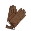1022 Classic Leather Gloves Lined White Rabbit Mink