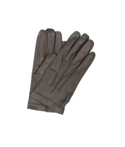 1292 Classic Kid Leather Gloves Silk Lined Black