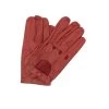 1307 Driving Kid Leather Full Finger Dark Pink