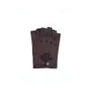 1029 Half Finger Kid Leather Driving Gloves Unlin. Bordeaux -Sermoneta Gloves Sales half finger kid leather driving gloves unlined sermoneta gloves guida 1 2 dita d 31