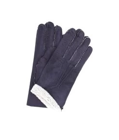 1297 Sheep Skin Man Gloves Navy