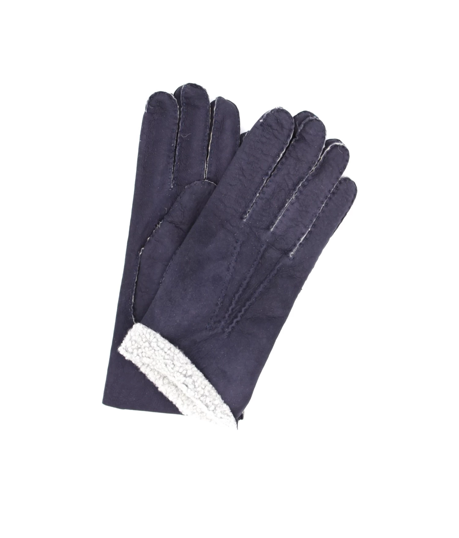 1297 Sheep Skin Man Gloves Navy 3 1297 Sheep Skin Man Gloves Navy