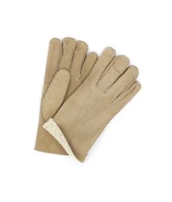 1297 Sheep Skin Man Gloves Light Beige