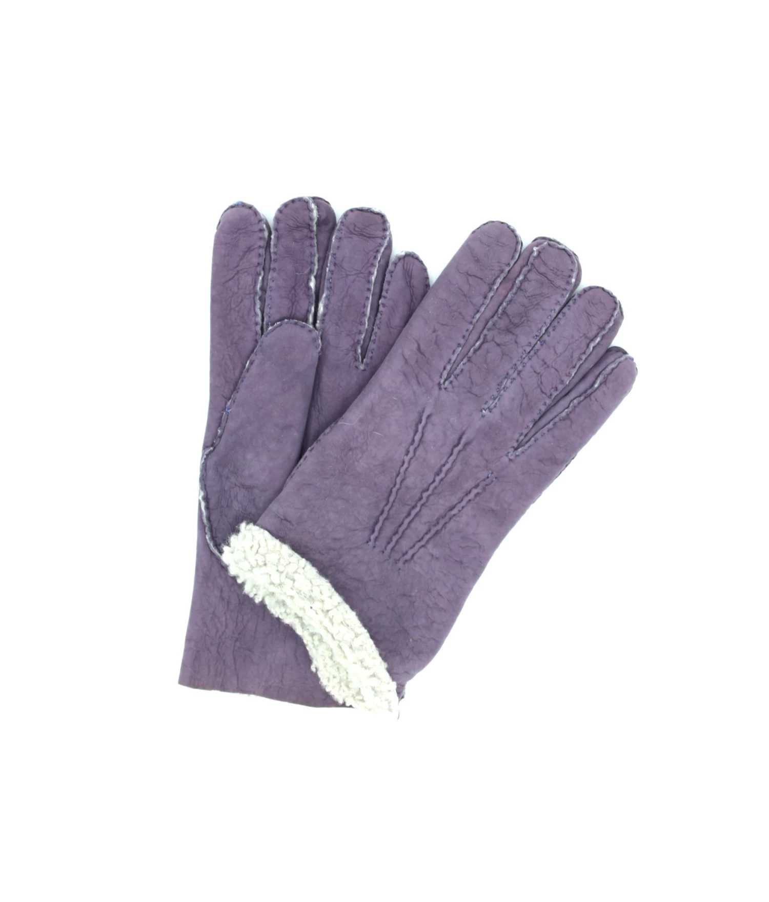 1297 Sheep Skin Man Gloves Lilac 3 1297 Sheep Skin Man Gloves Lilac