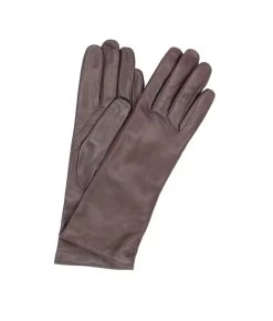 1012 Kid Leather Gloves Cashmere Lined Bordeaux