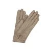 1922 Kid Leather Gloves Cashmere Lined Perf. Mud -Sermoneta Gloves Sales kid leather gloves cashmere lined with perforation design and three rope on back sermoneta gloves 7008 d cash 16