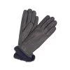 1036 Kid Leather Gloves Rabbit Fur Lined Navy 1 1036 Kid Leather Gloves Rabbit Fur Lined Navy -Sermoneta Gloves Sales kid leather gloves rabbit fur lined with colored cuff sermoneta gloves 303 d 11