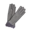 1036 Kid Leather Gloves Rabbit Fur Lined Dark Grey 1 1036 Kid Leather Gloves Rabbit Fur Lined Dark Grey -Sermoneta Gloves Sales kid leather gloves rabbit fur lined with colored cuff sermoneta gloves 303 d 27