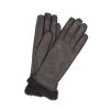 1036 Kid Leather Gloves Rabbit Fur Lined Black 1 1036 Kid Leather Gloves Rabbit Fur Lined Black -Sermoneta Gloves Sales kid leather gloves rabbit fur lined with colored cuff sermoneta gloves 303 d 9