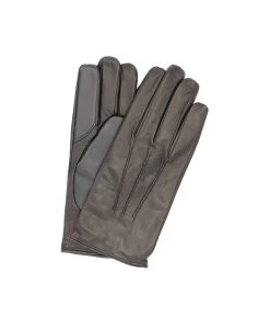 2016 Kid Leather Man Cashmere Lined Touch Screen Black