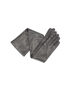 1009 Kid Leather Opera GlovesSilk Lined Black
