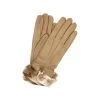 1737 Kid Leather Cashmere Lined Rex Fur On Wrist Beige/Taupe -Sermoneta Gloves Sales woman kid leather gloves cashmere lined rex fur on wrist sermoneta gloves 1005rex 15